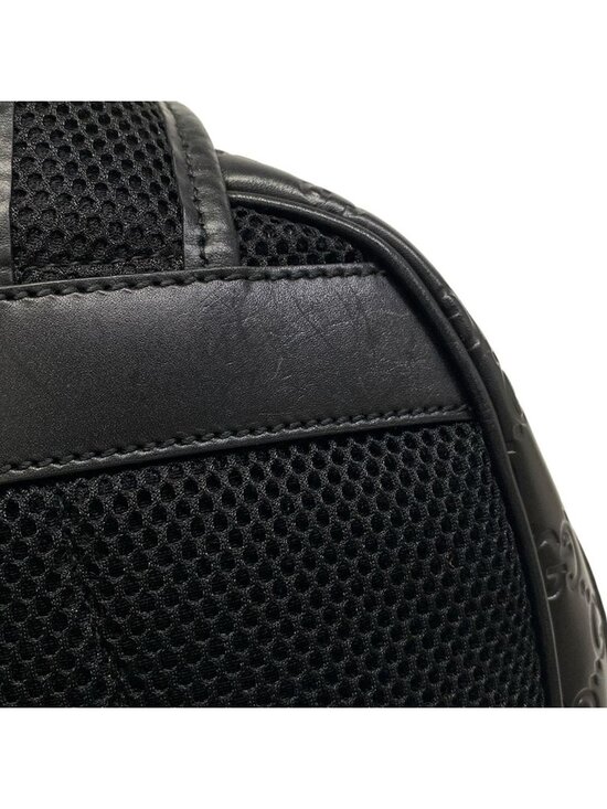 Gucci Backpack Guccissima Line Black Leather main image 9